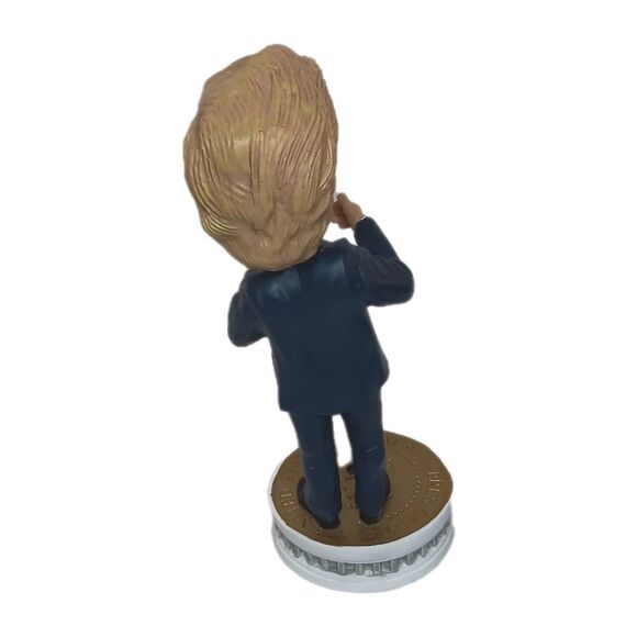 Donald Trump 2024 Bobblehead Trump Hugging the American Flag New In Box - Picture 4 of 9